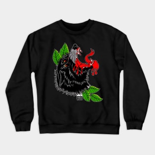 Demonic Wolf Crewneck Sweatshirt